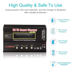 IMAX B6 V3 80W 6A caricabatteria LiHv Lipo NiMh li-ion Ni-Cd Digital Balance RC caricabatteria 15V 6A adattatore alimentatore